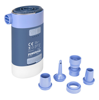 Seagull –solarna/USB pompka powietrza z powerbankiem i latarnią.