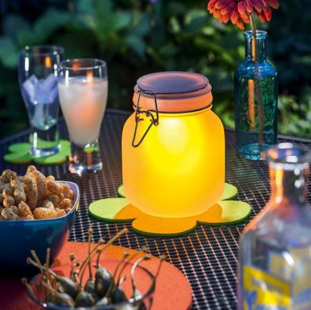 Solarny świecący słoik