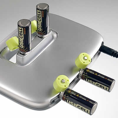 Akumulatorki AA USB (para)