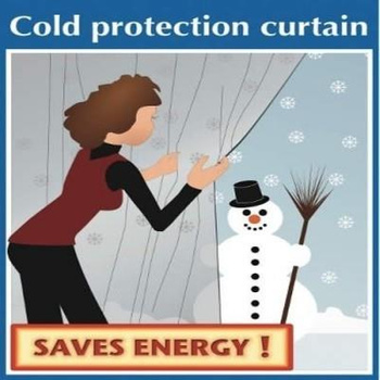 Folia zasłonowa chroniąca przed zimnem