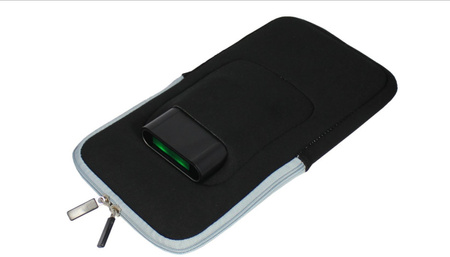 Crocodile - powerbank z 5W panelem słonecznym i wymiennymi akumulatorkami litowymi 18650 mAh