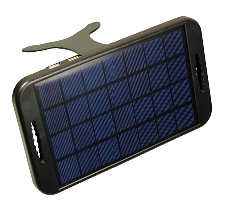Camel- przenośna ładowarka solarna 3W/ 5V z 2 portami USB