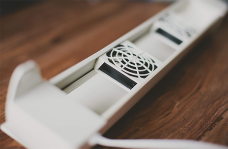 Radfan – wentylator kaloryfera z 2 wiatrakami