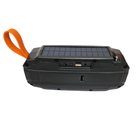 Buffalo – solarny/USB głośnik bluetooth z Radio FM i odtwarzaczem mp3