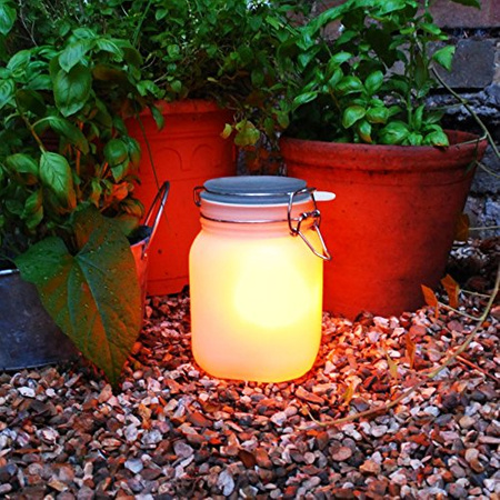 Solarny świecący słoik