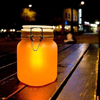 Solarny świecący słoik