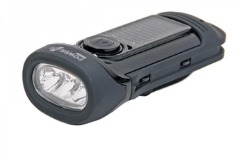 Barracuda – wodoszczelna solarna/dynamo latarka LED