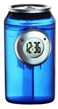 Puszkowy zegarek zasilany wodą