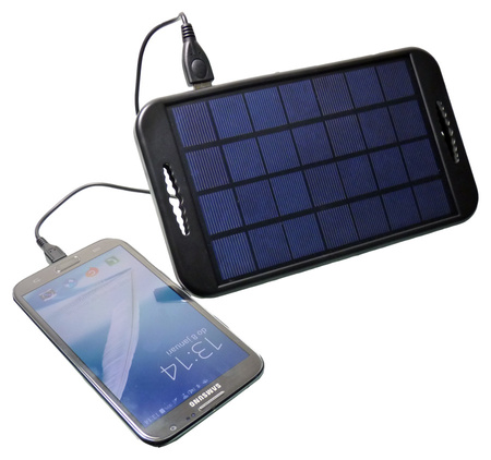 Camel- przenośna ładowarka solarna 3W/ 5V z 2 portami USB