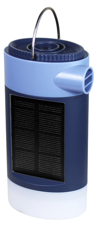 Seagull –solarna/USB pompka powietrza z powerbankiem i latarnią.