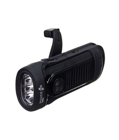 Barracuda – wodoszczelna solarna/dynamo latarka LED