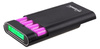 Crocodile -  powerbank z 5W panelem słonecznym i wymiennymi akumulatorkami litowymi 18650 mAh