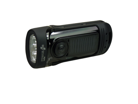 Barracuda – wodoszczelna solarna/dynamo latarka LED