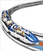 Magnetic Train - magnetyczny lewitujący pociąg